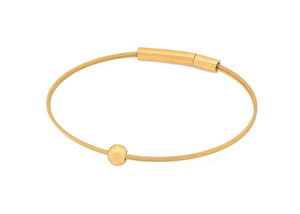 Thinking of You armband bolletje goudkleur