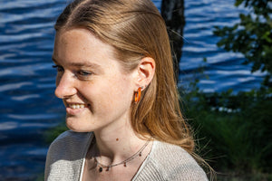 Oorbellen OLIVIA Oranje | O21O