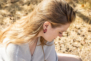Oorbellen OLIVIA Rood | O21R