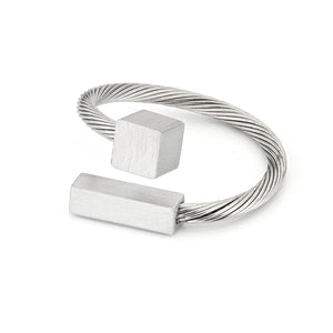 Ring CARO zilverkleur | R14