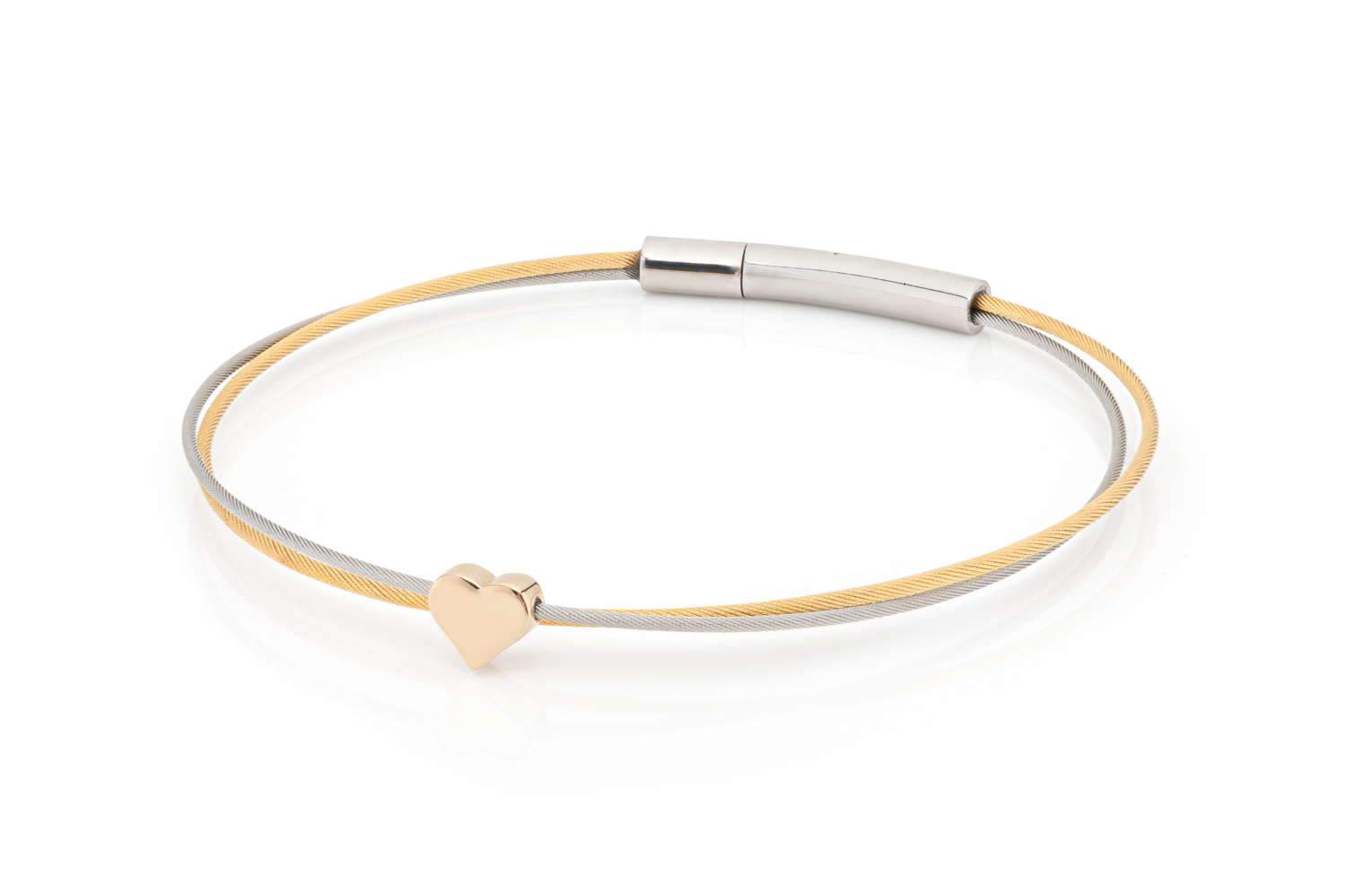 Thinking of You hartje ❤️ armband bicolor