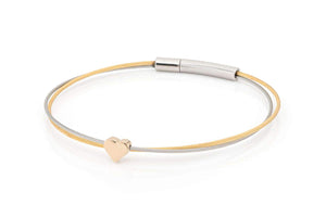 Thinking of You hartje ❤️ armband bicolor