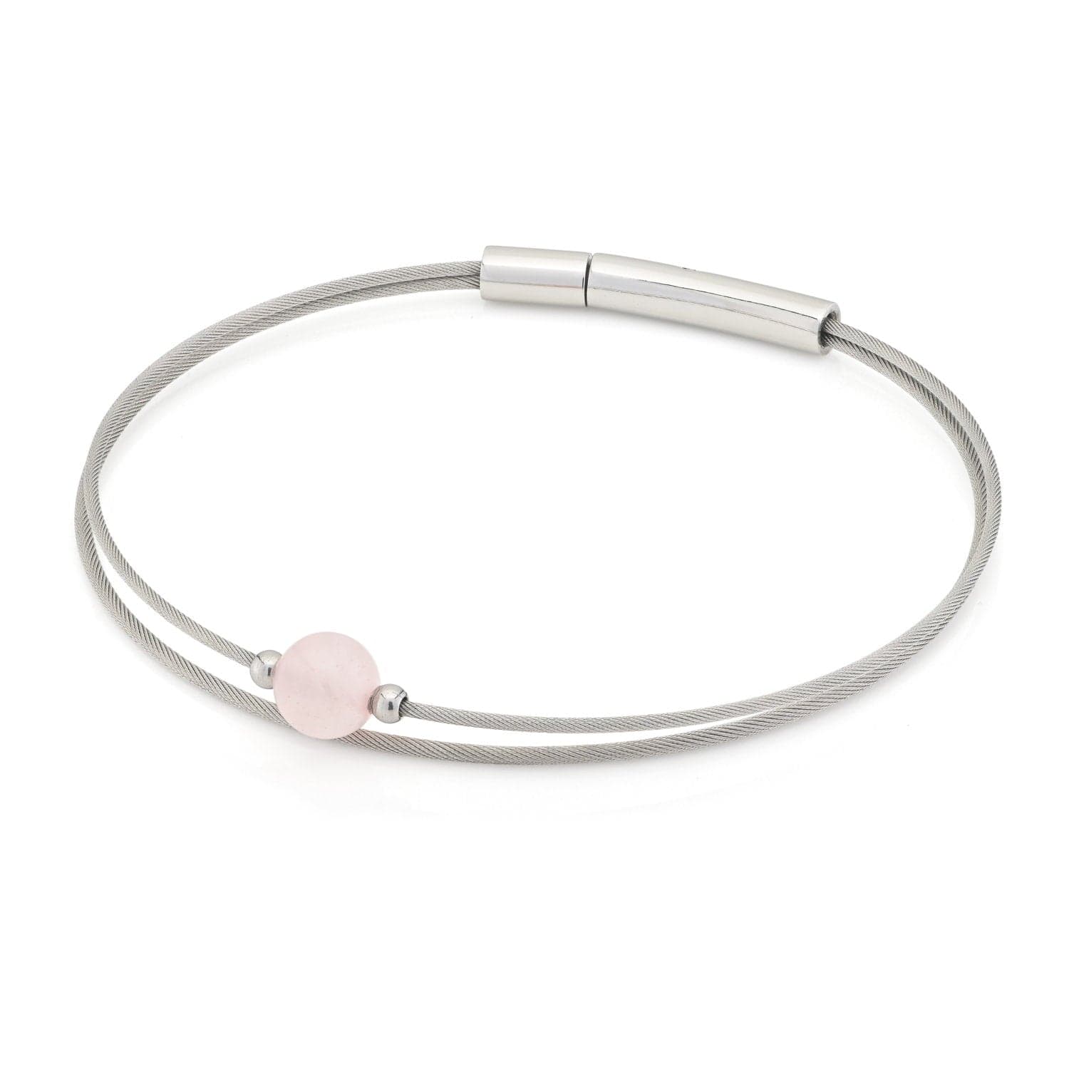 Thinking of You edelsteen armband Rozenkwarts