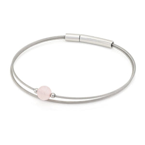 Thinking of You edelsteen armband Rozenkwarts