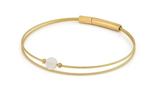 Thinking of You edelsteen armband Maansteen goudkleur