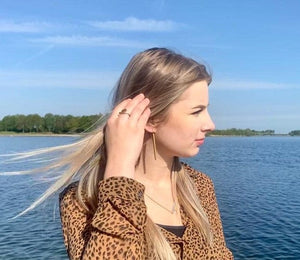 Oorbellen SUUS Lang Goudkleur | O38G