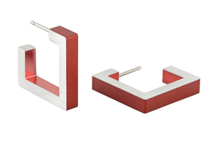 Oorbellen VERA Rood | O11R
