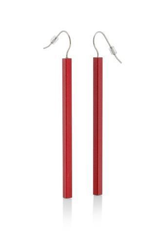 Oorbellen SUUS Lang Rood | O38R