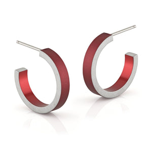 Oorbellen ROMY Rood | O51R